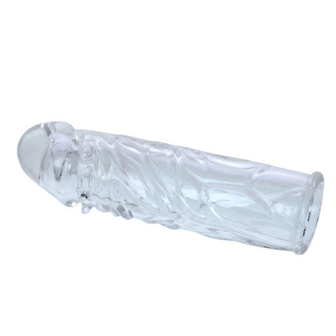 Baile - Pink Stimulating Silicone Penis Cover 13 Cm