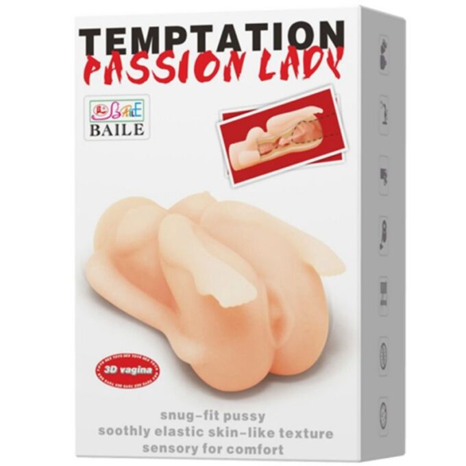 Baile - Temptation Passion Lady Male Minimasturbador Snug Fit Pussy