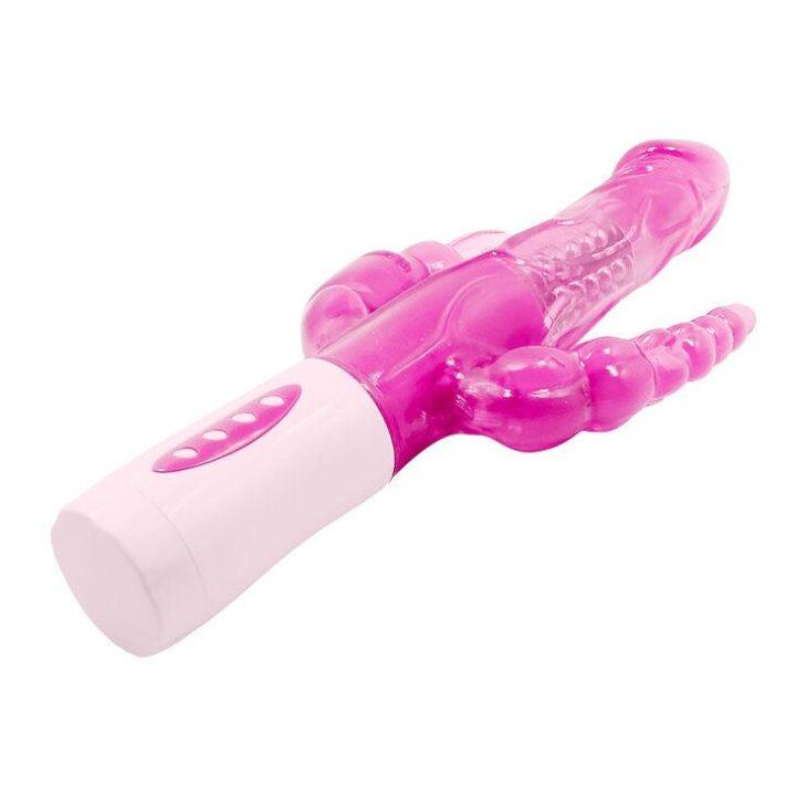 BAILE - PRETTY BUNNY TRIPLO VIBRADOR ROTADOR