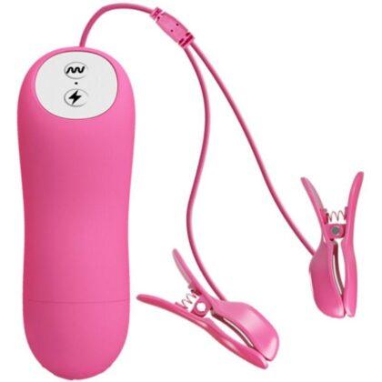 BAILE-STIMULATING-ROMANTIC-WAVE-VIBRATING-AND-ELETRIC-SHOCK-NIPPLE-CLAMPS-FUCHSIA-3