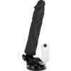 Basecock - Realistic Vibrator Remote Control Black 21 Cm -o- 4 Cm