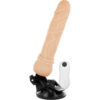 Basecock - Realistic Vibrator Remote Control Flesh 19.5 Cm -o- 4 Cm