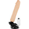 Basecock - Realistic Vibrator Remote Control Flesh 20 Cm -o- 4 Cm