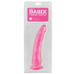 Basix - Jelly Penis Slim 19 Cm Pink