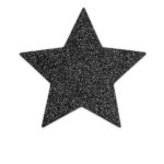 Bijoux - Indiscrets Flash Black Star Nipple Caps