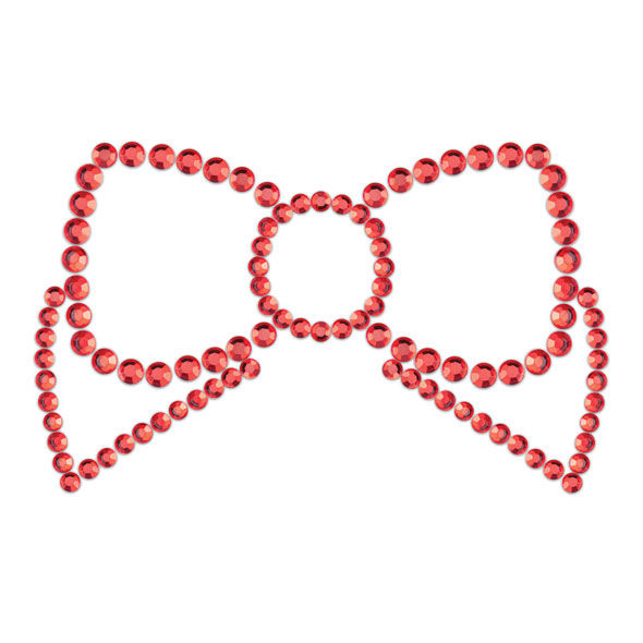 Bijoux - Mimi Bow Red Nipple Covers.