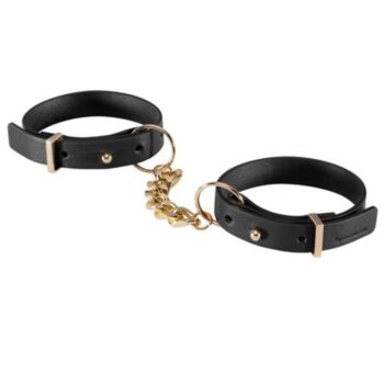 Bijoux - Indiscrets Maze Handcuffs Black Bracelets