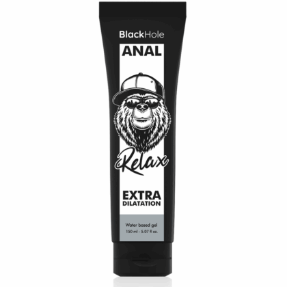 BLACK HOLE - GEL BASE DILATAÇÃO ANAL 150 ML