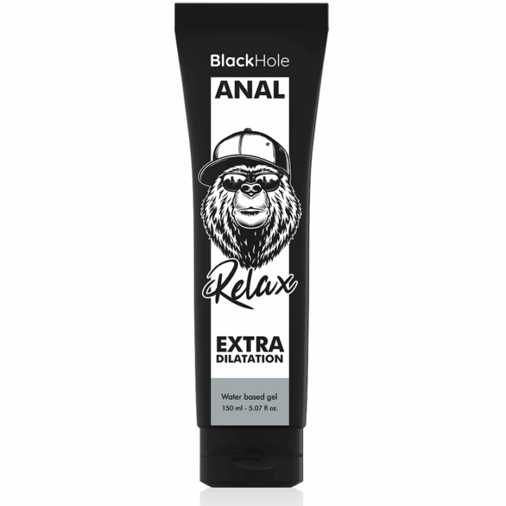 BLACK HOLE - GEL BASE DILATAÇÃO ANAL 150 ML