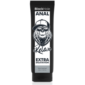 BLACK HOLE - GEL BASE D'ÁGUA DILATAÇÃO ANAL 250 ML