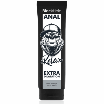 BLACK HOLE - GEL BASE D'ÁGUA DILATAÇÃO ANAL 250 ML