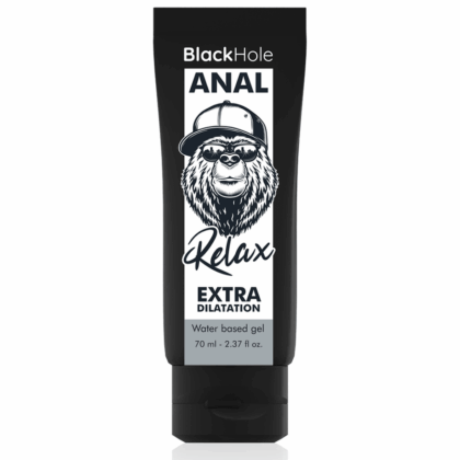BLACK HOLE - GEL DILATADOR ANAL À BASE DE ÁGUA 70 ML