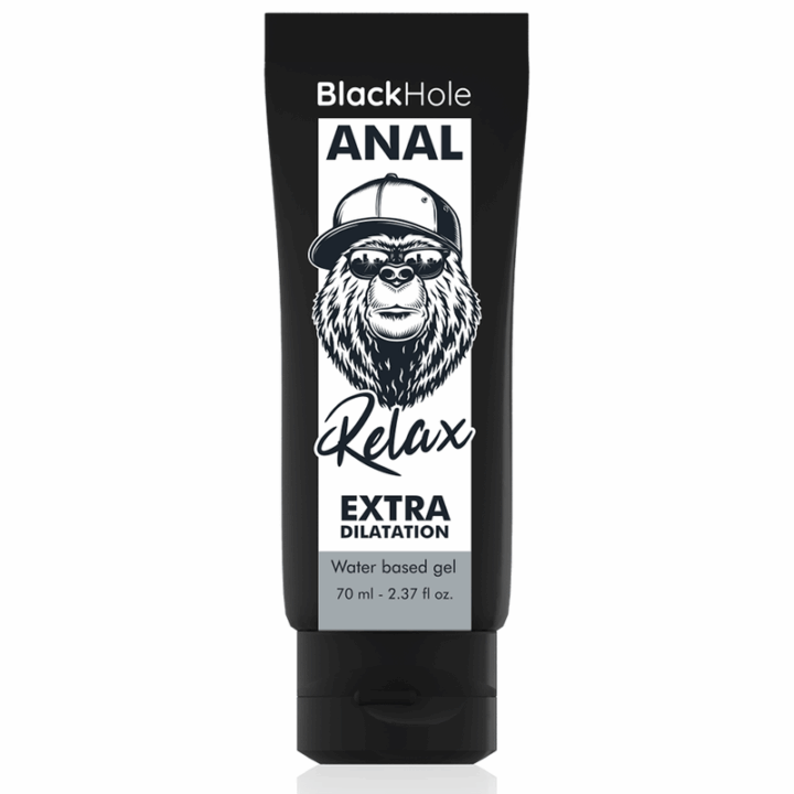 BLACK HOLE - GEL DILATADOR ANAL À BASE DE ÁGUA 70 ML