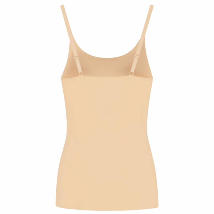 BYE-BRA - LIGHT CONTROL CAMISETA INVISÍVEL BEIGE TAMANHO M