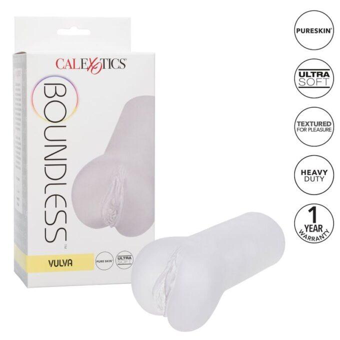 Calexotics - Boundless Vulva Stroker Transparent