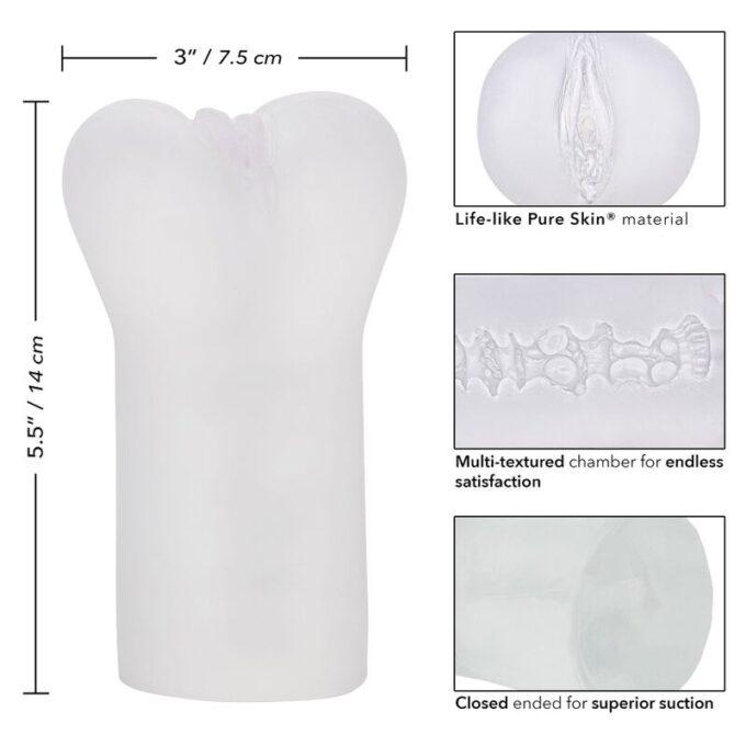 Calexotics - Boundless Vulva Stroker Transparent