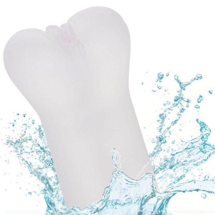 CALEXOTICS - BOUNDLESS VULVA STROKER TRANSPARENTE