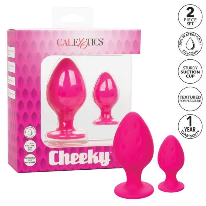 Calexotics - Cheeky Buttplug Pink