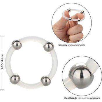 CALIFORNIA-EXOTICS-CALEX-STEEL-BEADED-SILICONE-RING-L-1