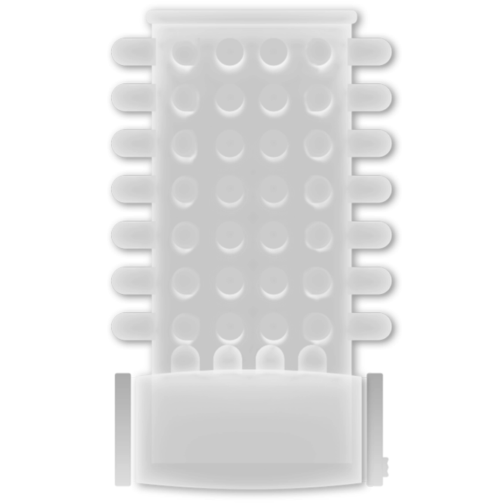 CASUAL LOVE - TAMPA DO PÊNIS DO VIBRADOR TRANSPARENTE ANEL