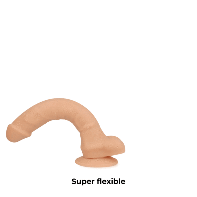 Cock Miller - Harness + Silicone Density Cocksil Articulable 13 Cm