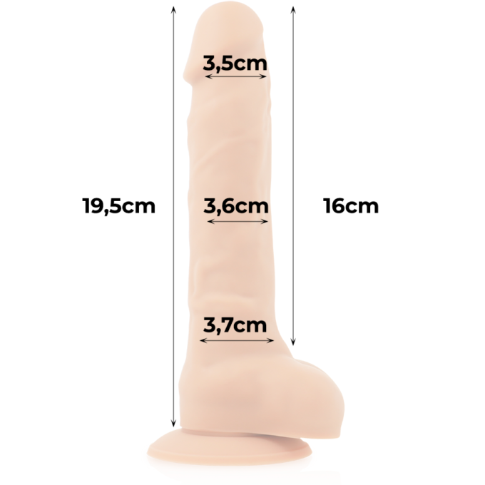 Cock Miller - Silicone Density Articulable Cocksil 19.5 Cm