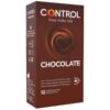 Control - Adapta Chocolate Condoms 12 Units