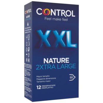 Control - Nature 2xtra Large Xxl Condoms - 12 Units