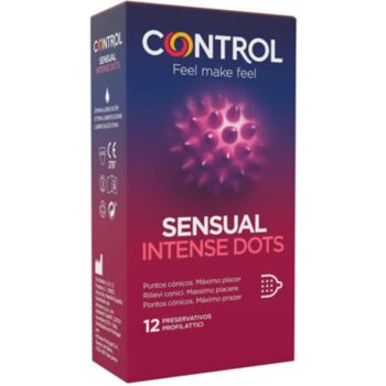 Control - Spike Condoms With Conical Points 12 Units