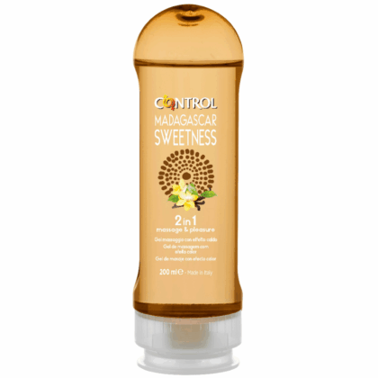 CONTROL - 2 EN 1 MASSAGEM E PRAZER MADAGASCAR DOCE 200 ML