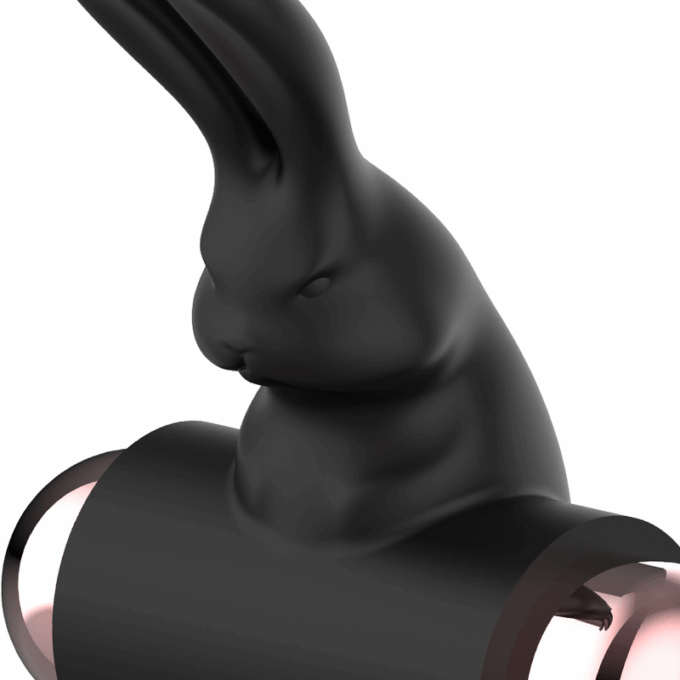 COQUETTE CHIC DESIRE - ANEL COM VIBRADOR PRETO/ OURO