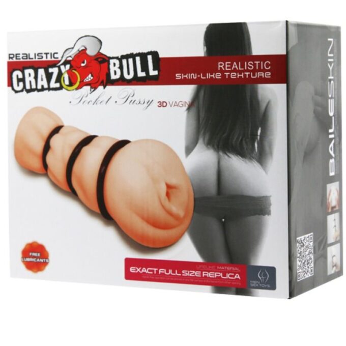 Crazy Bull - Vagina Masturbator With Rings