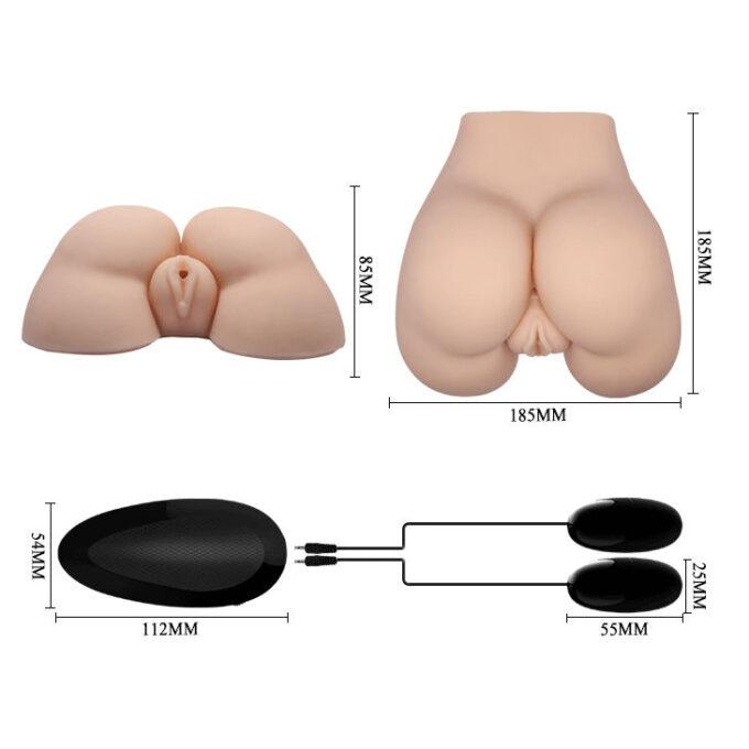 Crazy Bull - Realistic Vagina And Anus With Vibration Position 5