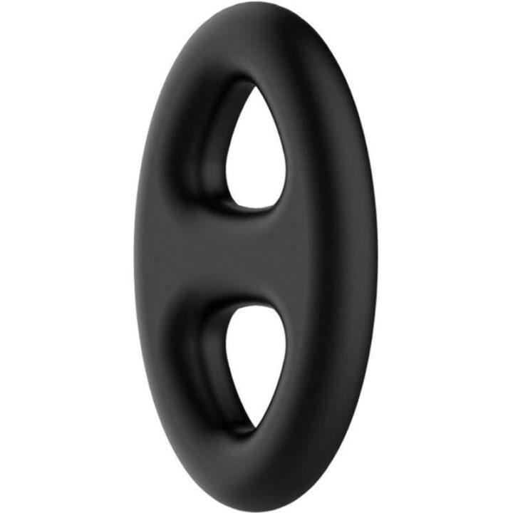 CRAZY BULL - ANEL DE SILICONE OVAL DUPLO