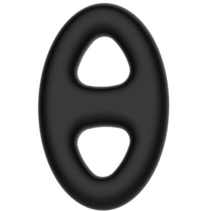 CRAZY BULL - ANEL DE SILICONE OVAL DUPLO