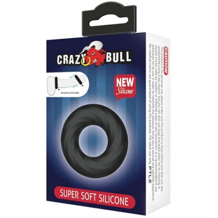 CRAZY BULL - ANEL DE SILICONE ESPIRAL