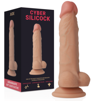 Cyber Silicock - Jude Ultra Realistic Soft Liquid Silicone 18cm