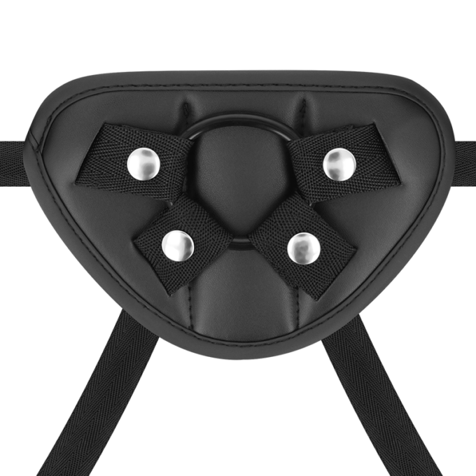 Cyber Silicock - Strap-on Harness With 3 Rings Free