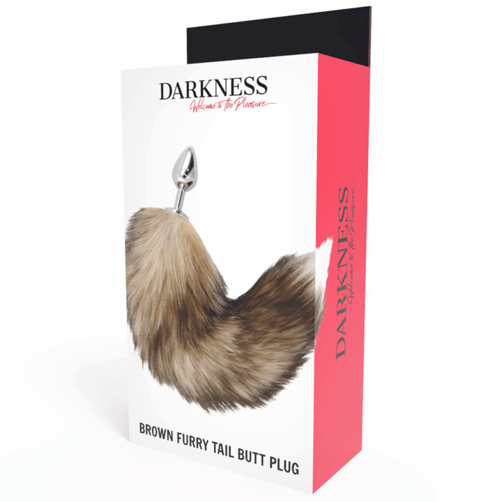 DARKNESS - TAIL BUTT PLUG SILVER