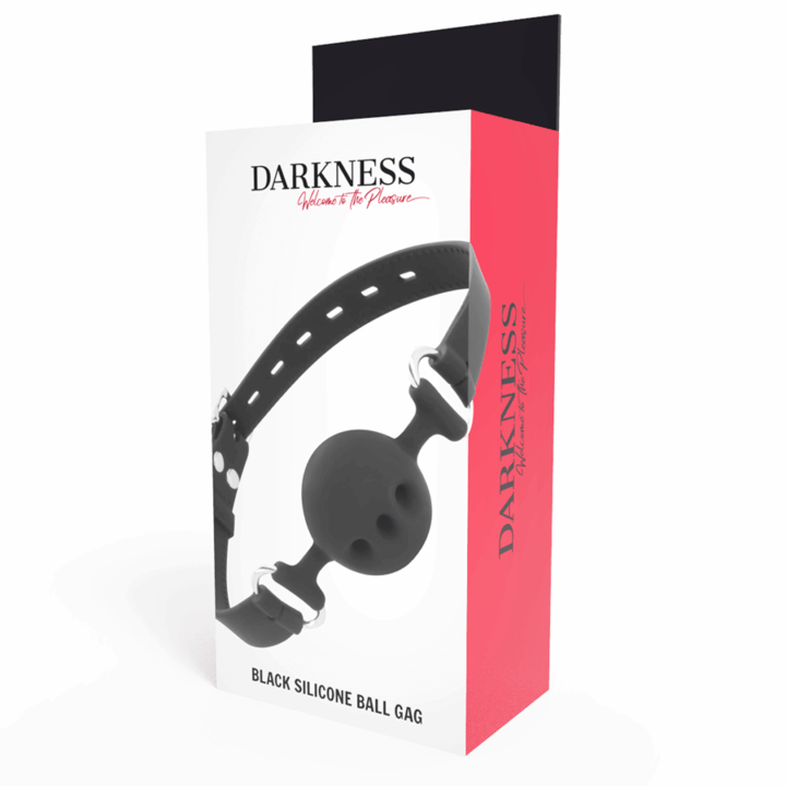 DARKNESS - MORDAA DE SILICONE PRETA