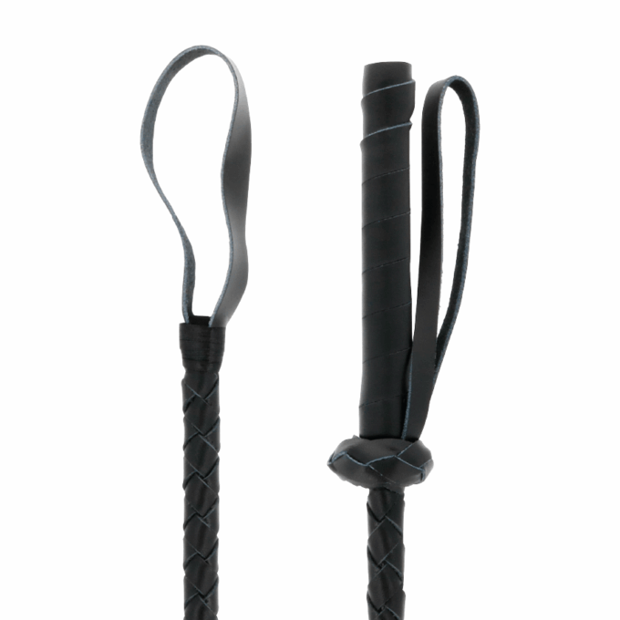 DARKNESS - CHICOTE BDSM FETICHE PRETO GRANDE