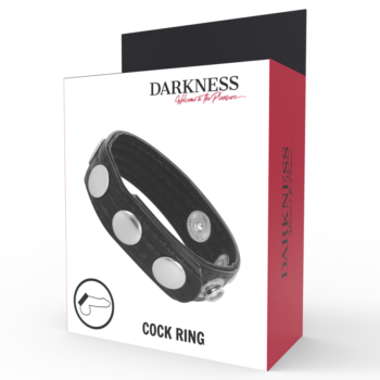 Darkness - Leather Erection Ring