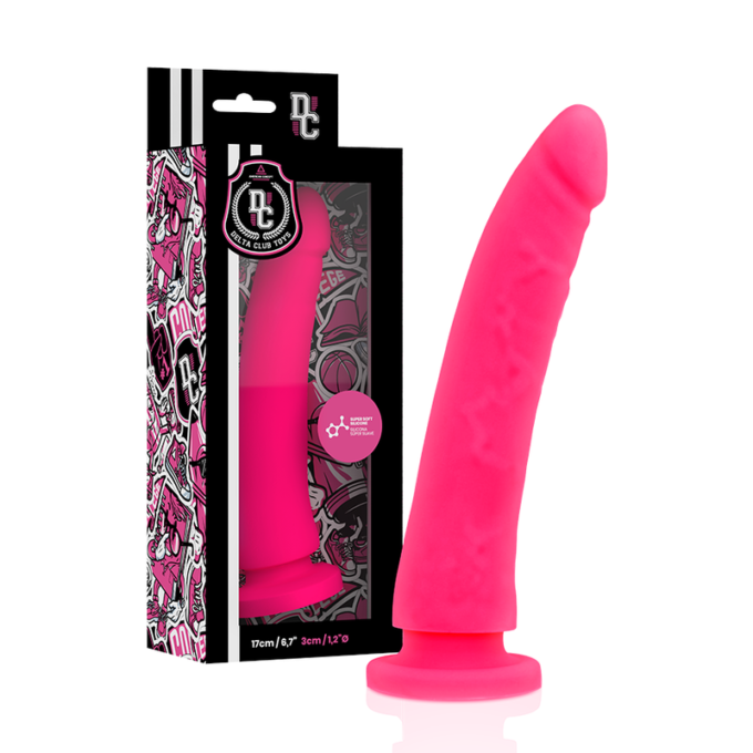 Delta Club - Toys Harness + Dong Pink Silicone 17 Cm -o- 3 Cm