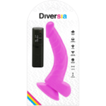Diversia - Flexible Vibrating Dildo Pink 21.5 Cm -o- 4.5 Cm