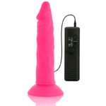 Diversia - Flexible Vibrating Dildo Pink 23 Cm -o- 4.3 Cm