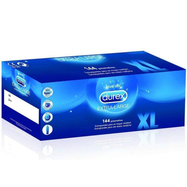 DUREX - EXTRA GRANDE XL 144 UNIDADES