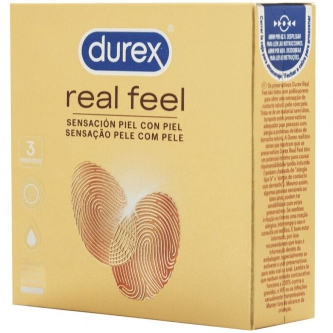 Durex - Real Feel Condoms 3 Units