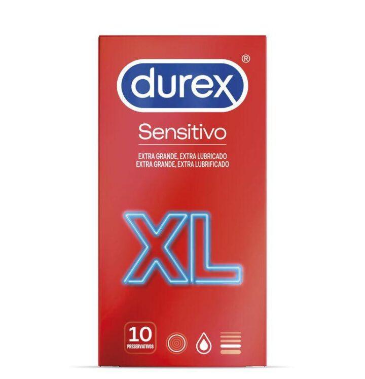 DUREX - PRESERVATIVOS SENSITIVE XL 10 UNIDADES