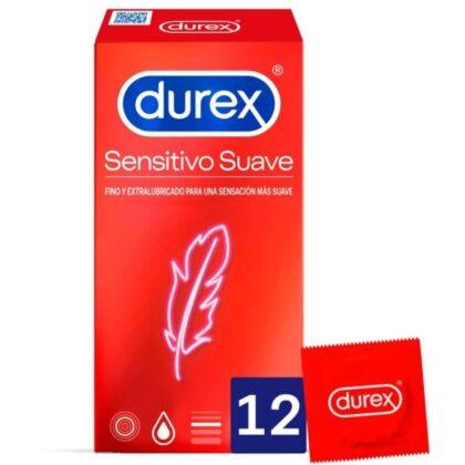 DUREX - PRESERVATIVOS SENSITIVE 12 UNIDADES