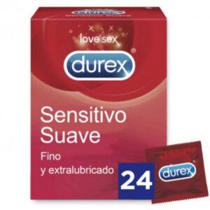 DUREX - PRESERVATIVOS SENSITIVE 24 UNIDADES